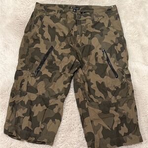 Camo Cargo Shorts